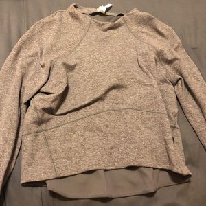 Lulu Cropped Long-sleeve Top